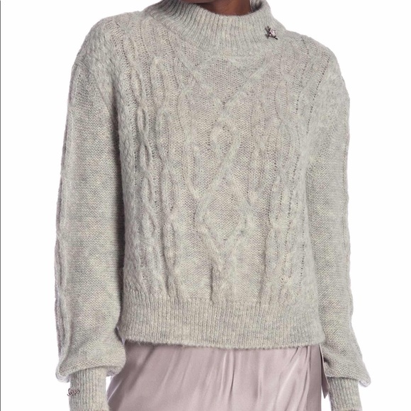 🔥🔥JOIE Garlan Mock Neck Sweater. - Picture 1 of 14